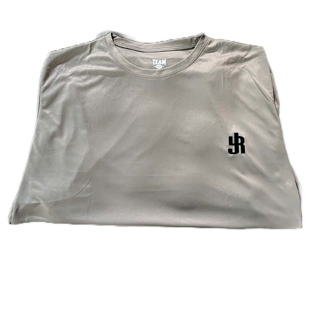 JLR Fashion -N- Arts Gray Short Sleeve Dry Fit 6XL Shirt